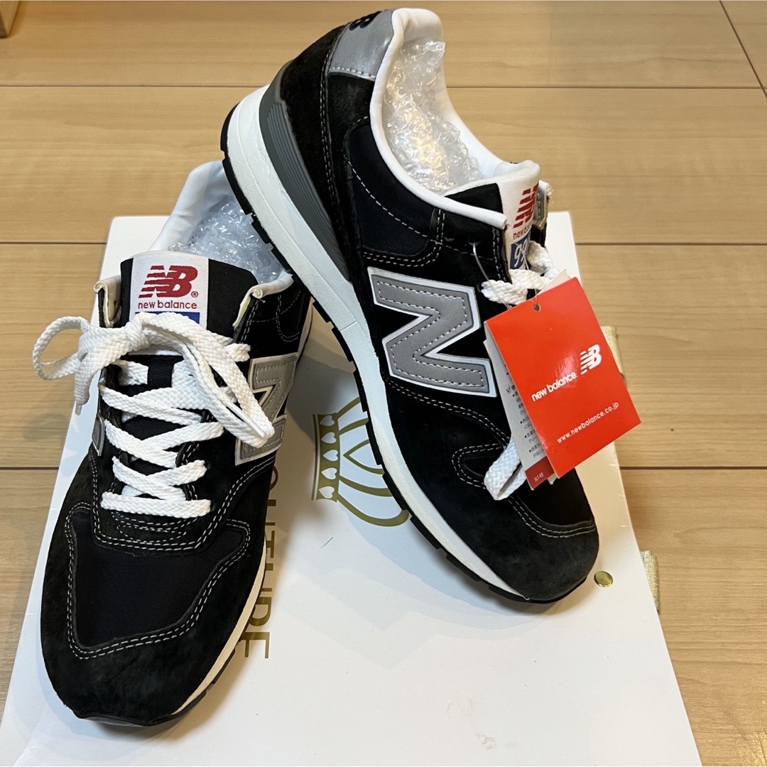 New Balance(ニューバランス)の996 ニューバランス　new balance ブラック　黒　スニーカー　タグ レディースの靴/シューズ(スニーカー)の商品写真