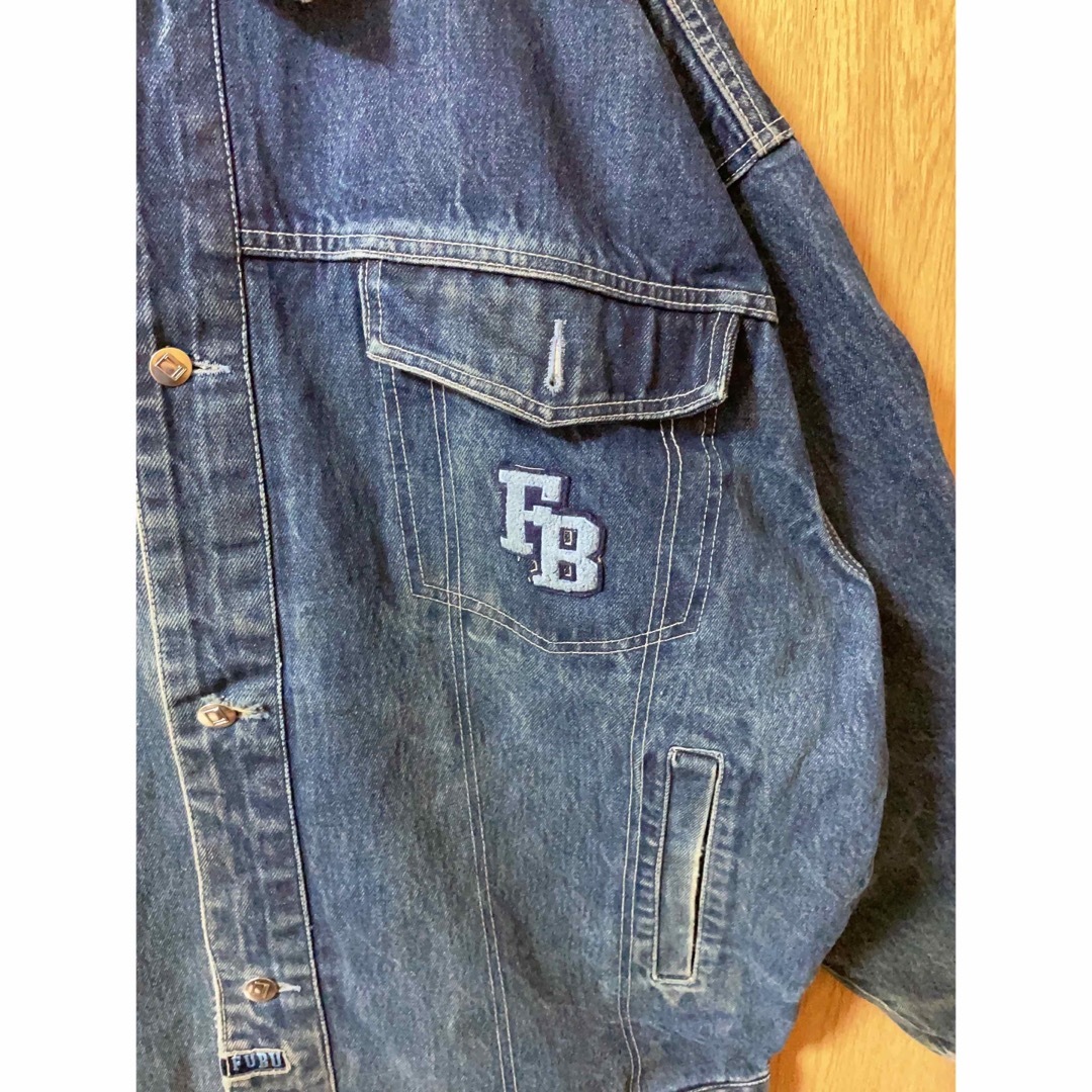 FUBU - FUBU フブ デニムジャケット Gジャン 古着 ヴィンテージ ヒップ