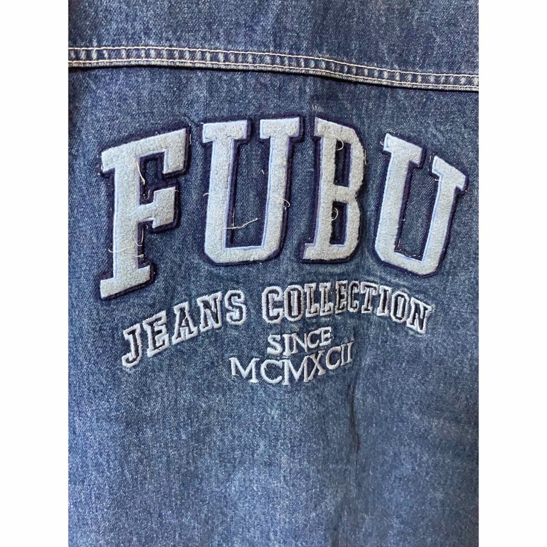 FUBU - FUBU フブ デニムジャケット Gジャン 古着 ヴィンテージ ヒップ