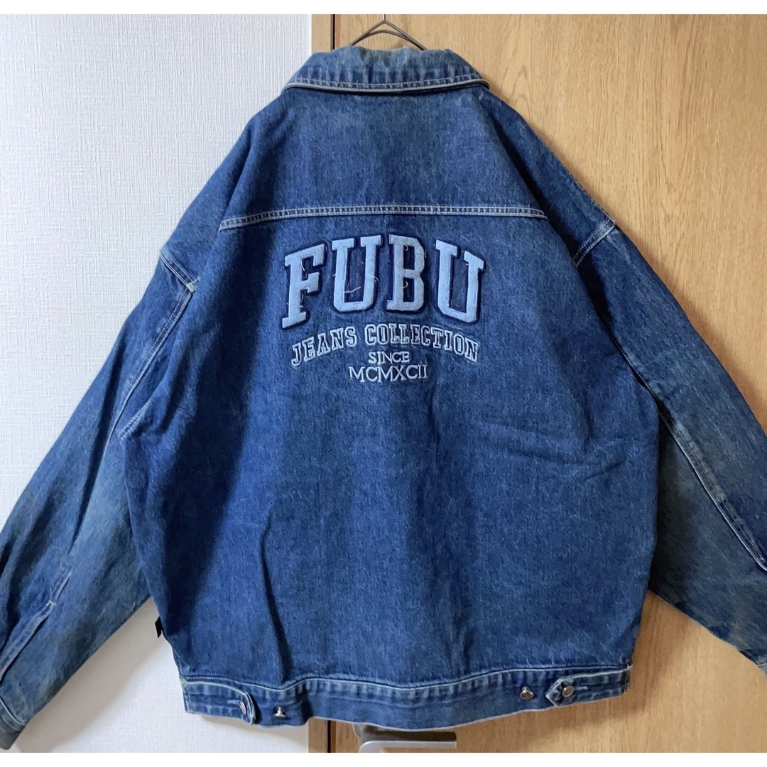 FUBU フブ デニムジャケット Gジャン  ヴィンテージ ヒップホップ