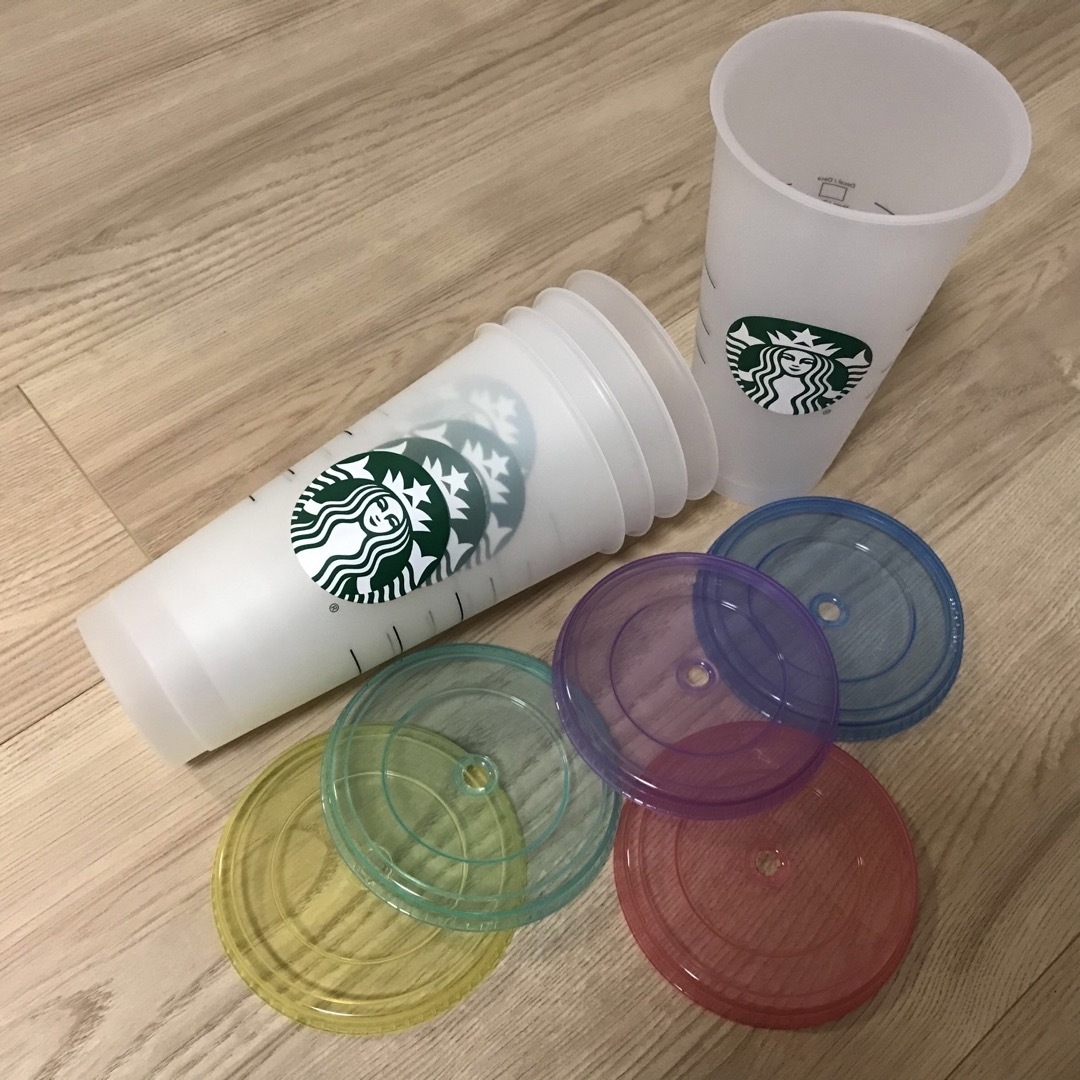 スターバックス リユーザブルカップ コールド用 5個セット