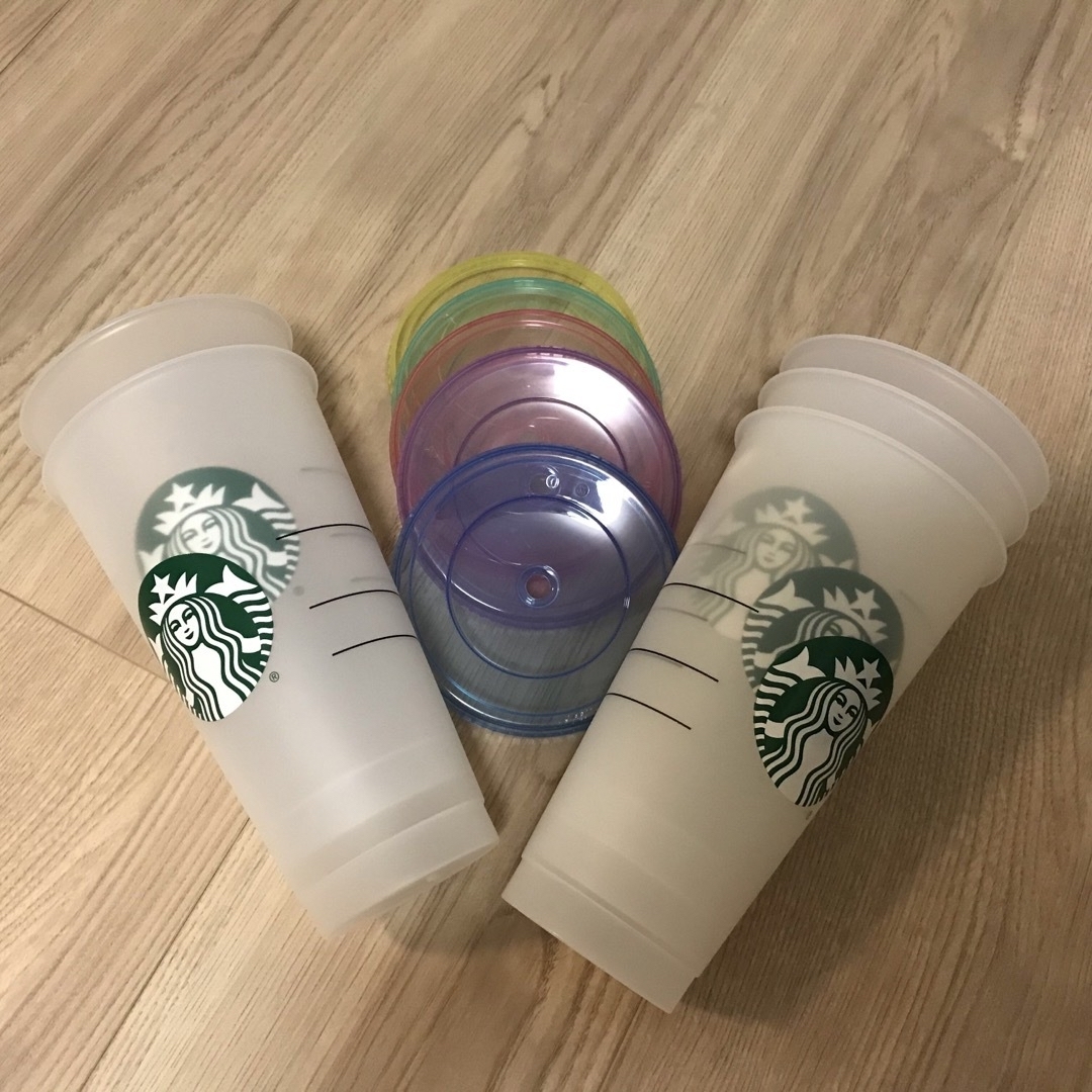 スターバックス リユーザブルカップ コールド用 5個セット