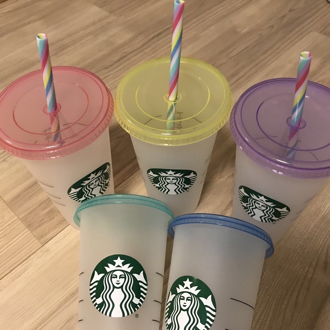 スターバックス リユーザブルカップ コールド用 5個セット