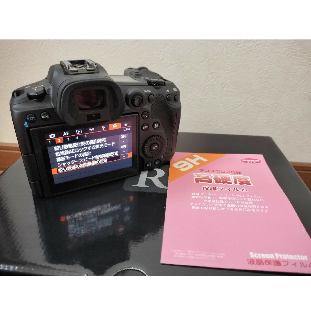 Canon(キヤノン)のキヤノン　EOS R5 中古美品　純正予備バッテリーおまけ スマホ/家電/カメラのカメラ(デジタル一眼)の商品写真