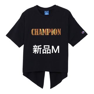 チャンピオン(Champion)の新品M  チャンピオン  ウィメンズ ショートスリーブTシャツ スポーツ(Tシャツ(半袖/袖なし))