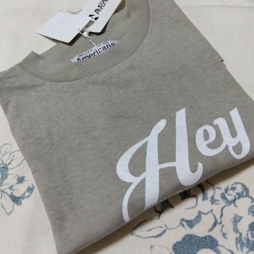 Deuxieme Classe【AMERICANA】 HEY DUDE Tシャツ