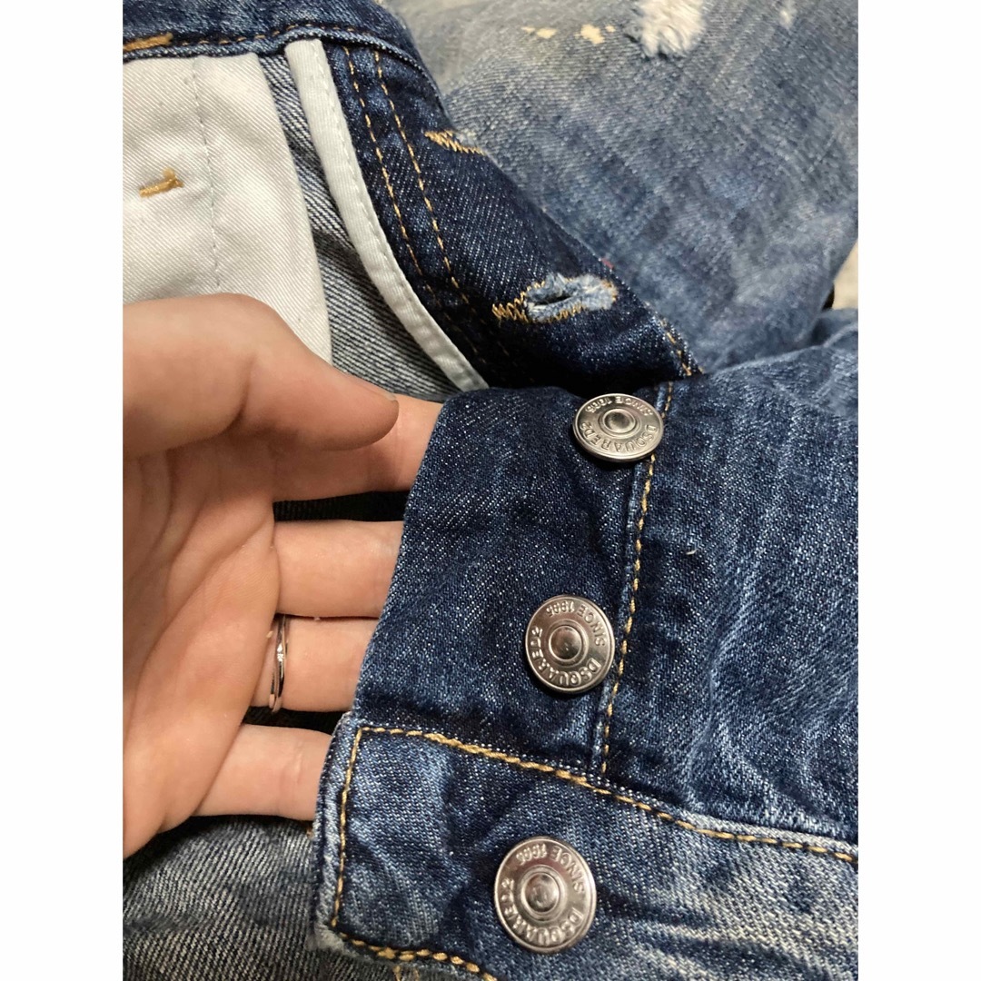 DSQUARED2 - DSQUARED2 ディースクエアード テーパード ダメージ