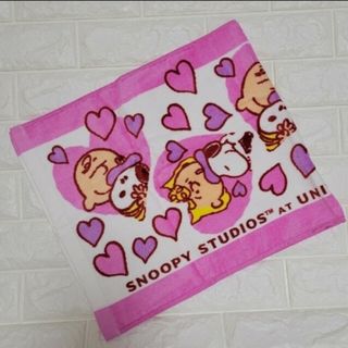 スヌーピー(SNOOPY)のSNOOPYスヌーピー フェイスタオル(タオル)