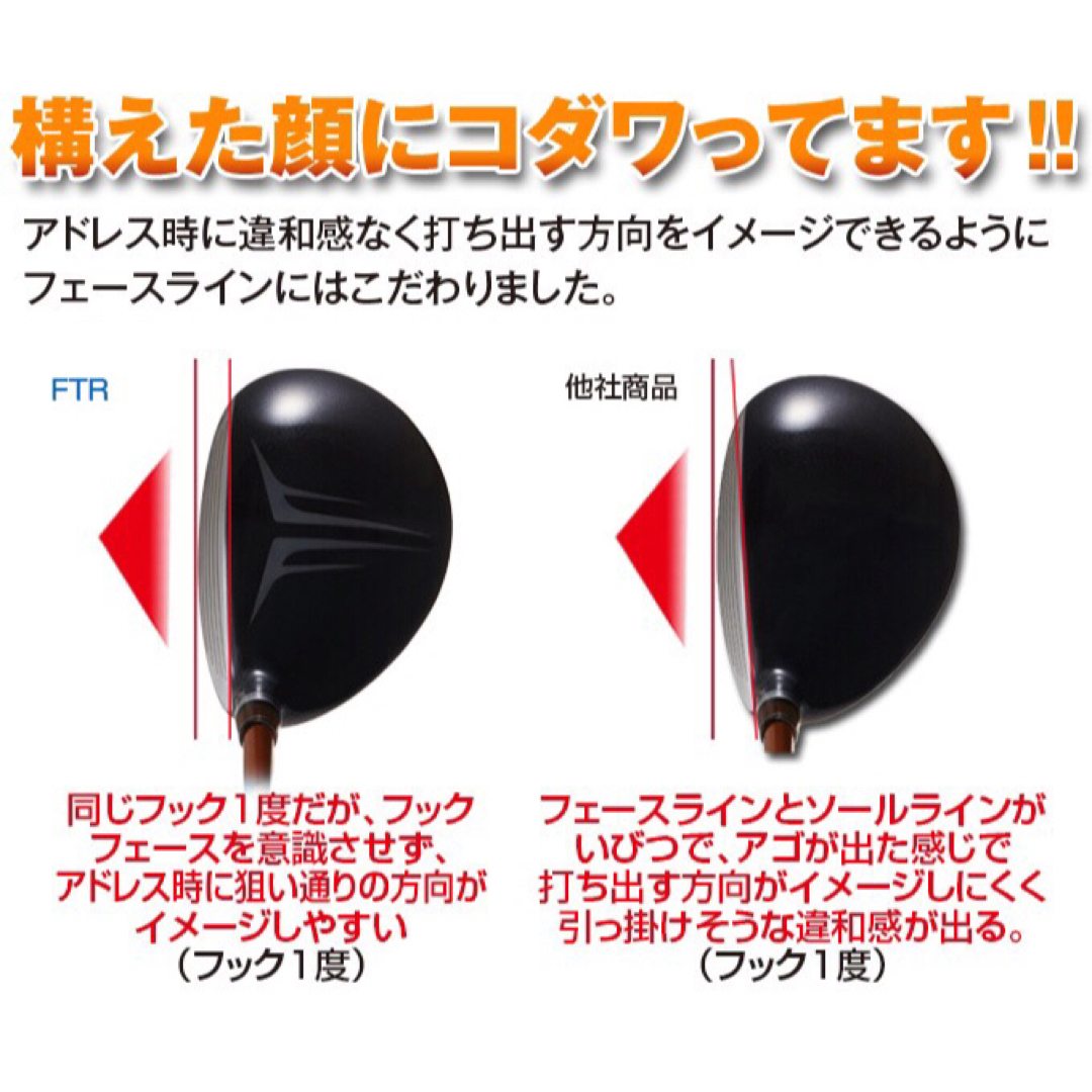 【新品2本セット】ステルスより飛ぶ高反発UT! 競技使用可能 ダイナFTR-UT