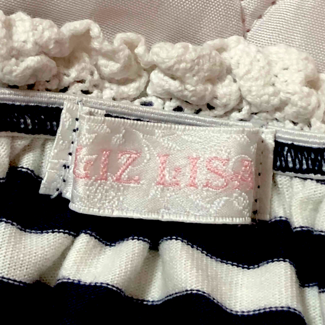 LIZ LISA(リズリサ)のLIZ LISA　ボーダートップス レディースのトップス(カットソー(半袖/袖なし))の商品写真