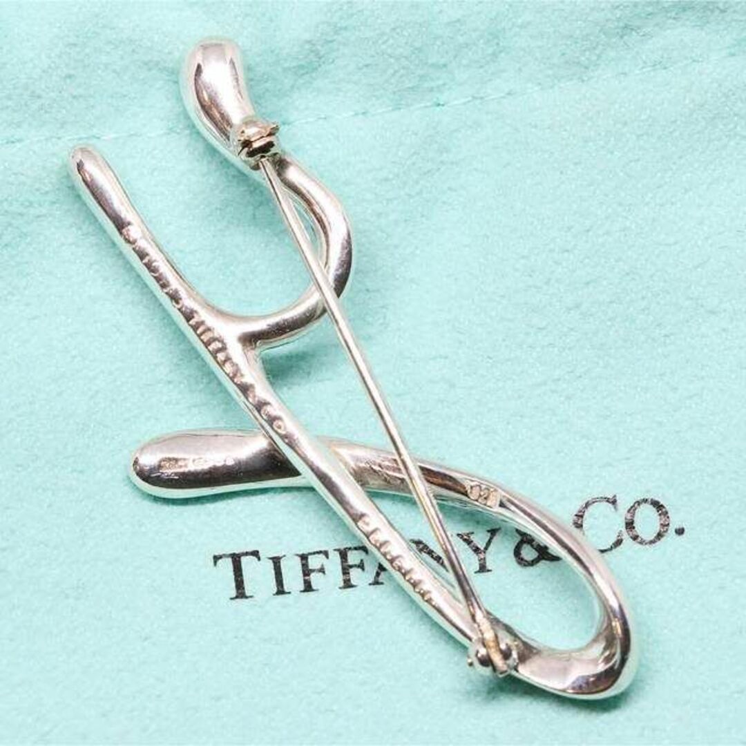 Tiffany イニシャルk ブローチ