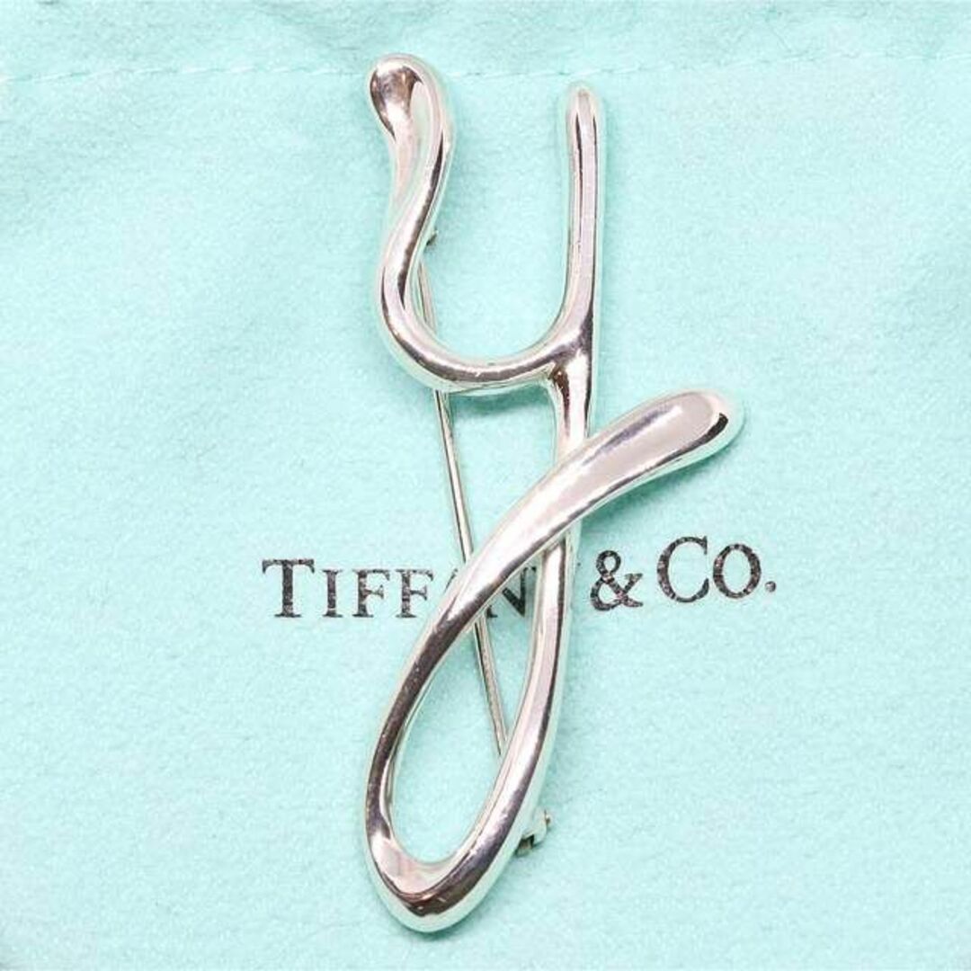 Tiffany イニシャルa ブローチ 美品