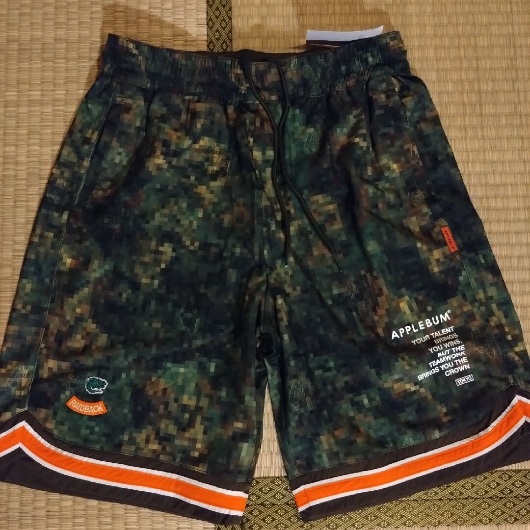 新品 APPLEBUM raidback fabric PIXEL CAMO