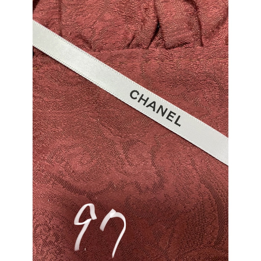 CHANEL(シャネル)の正規品　シャネルリボン　CHANEL ブランドリボン　97センチ　ラッピング　　 インテリア/住まい/日用品のオフィス用品(ラッピング/包装)の商品写真