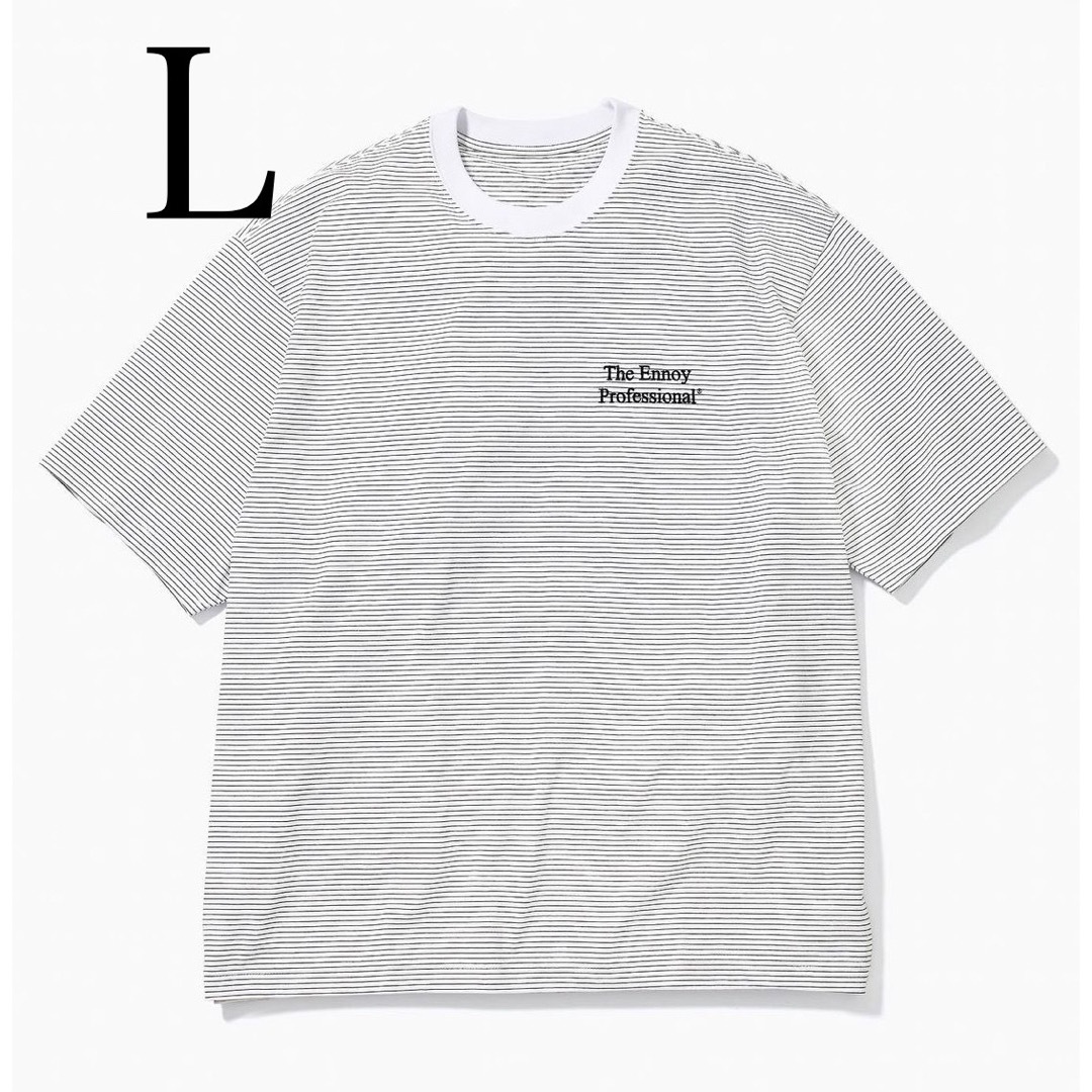 値下げ可能！　エンノイ　ENNOY S/S Border T-Shirt