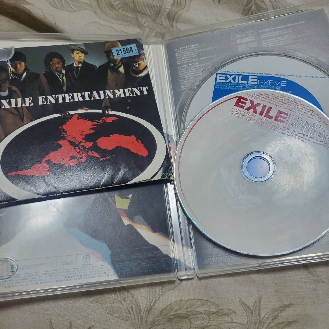 EXILE(エグザイル)のEXPV　2 DVD☆EXILE ☆即日発送☆ エンタメ/ホビーのDVD/ブルーレイ(ミュージック)の商品写真