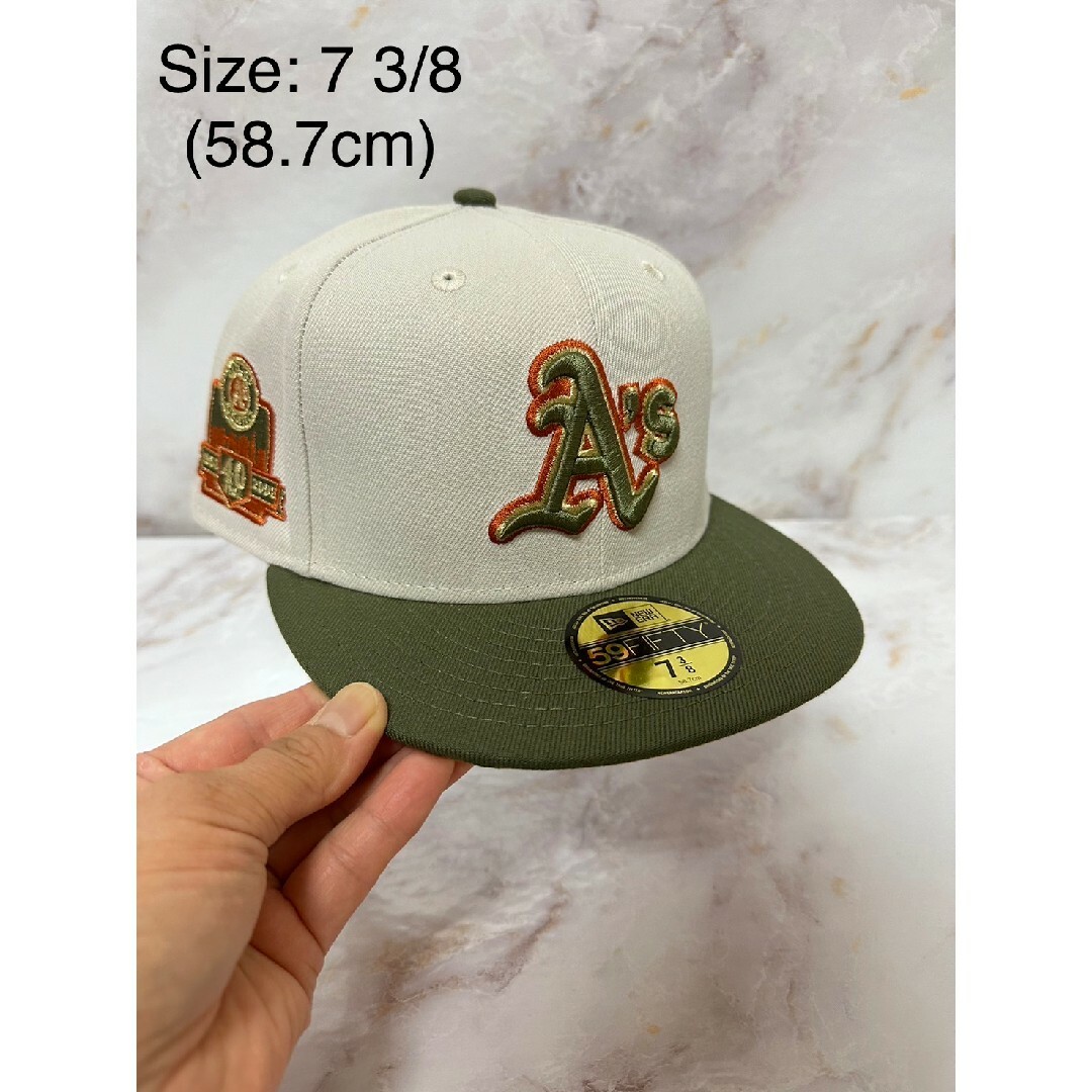 Newera 59fifty オークランドアスレチックス 40thアニバーサリー