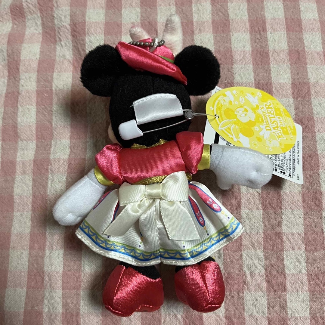 ディズニー ミニー ぬいぐるみ イースター うさピヨ 2019 エンタメ/ホビーのおもちゃ/ぬいぐるみ(キャラクターグッズ)の商品写真