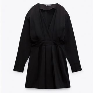 ザラ(ZARA)のzara ミニワンピース(ミニワンピース)