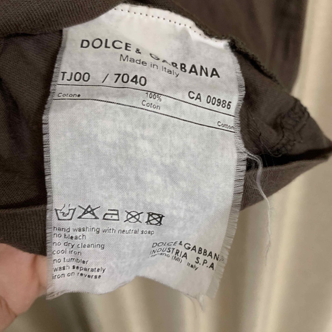 DOLCE&GABBANA(ドルチェアンドガッバーナ)のDOLCE &GABBANA メンズTシャツ メンズのトップス(Tシャツ/カットソー(半袖/袖なし))の商品写真