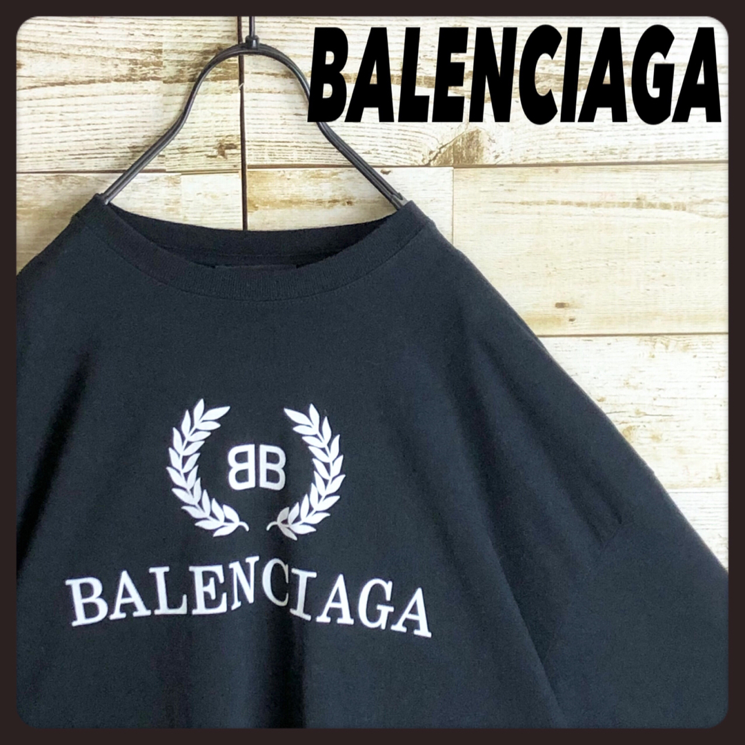 BALENCIAGA バレンシアガ ビックロゴ入り tシャツ