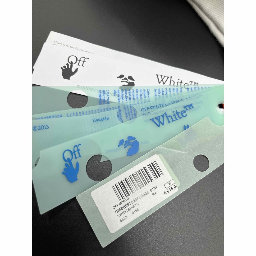 【OFF-White】オフホワイトパーカー cotton hoodie Mサイズ
