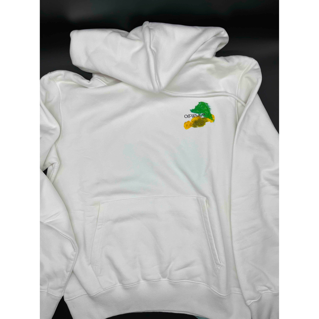 OFF-White】オフホワイトパーカー cotton hoodie Mサイズ-