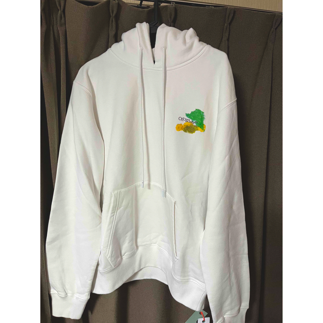 【OFF-White】オフホワイトパーカー cotton hoodie Mサイズ