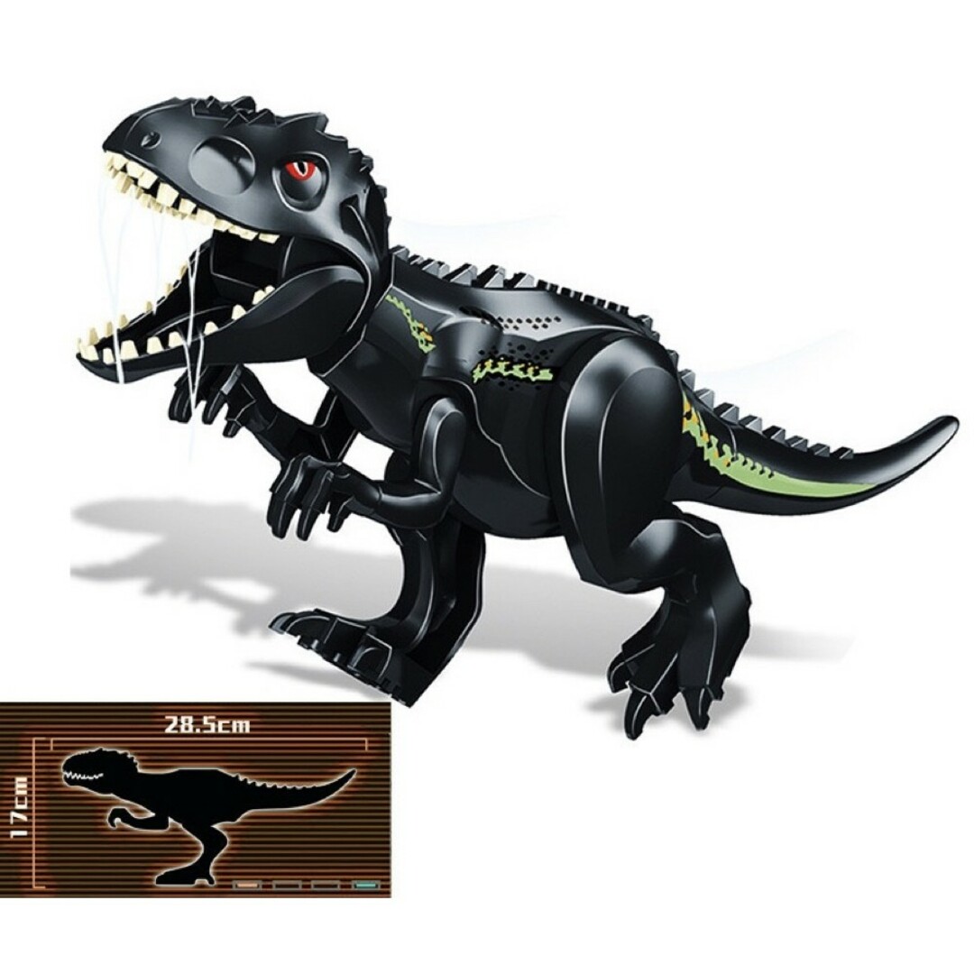 LEGO レゴ 互換 特大サイズ 恐竜 カルノタウルス　2体セット　匿名配送　追