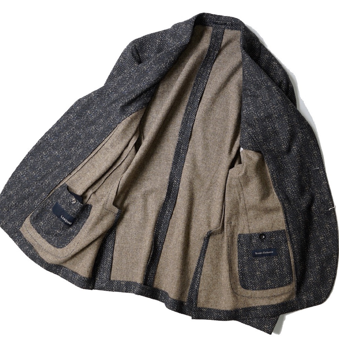 LARDINI - 贅沢カシミヤ混◾️新品15万LARDINIラルディーニウール