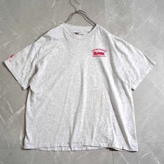 ヘインズ(Hanes)のヘインズ　Tシャツ　90s USA製　グレー　XLサイズ　ゆるだぼ(Tシャツ/カットソー(半袖/袖なし))