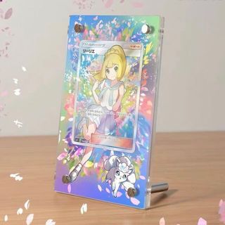 【新品】がんばリーリエ　アクリルフレーム　スクリューダウン アクリルスタンド