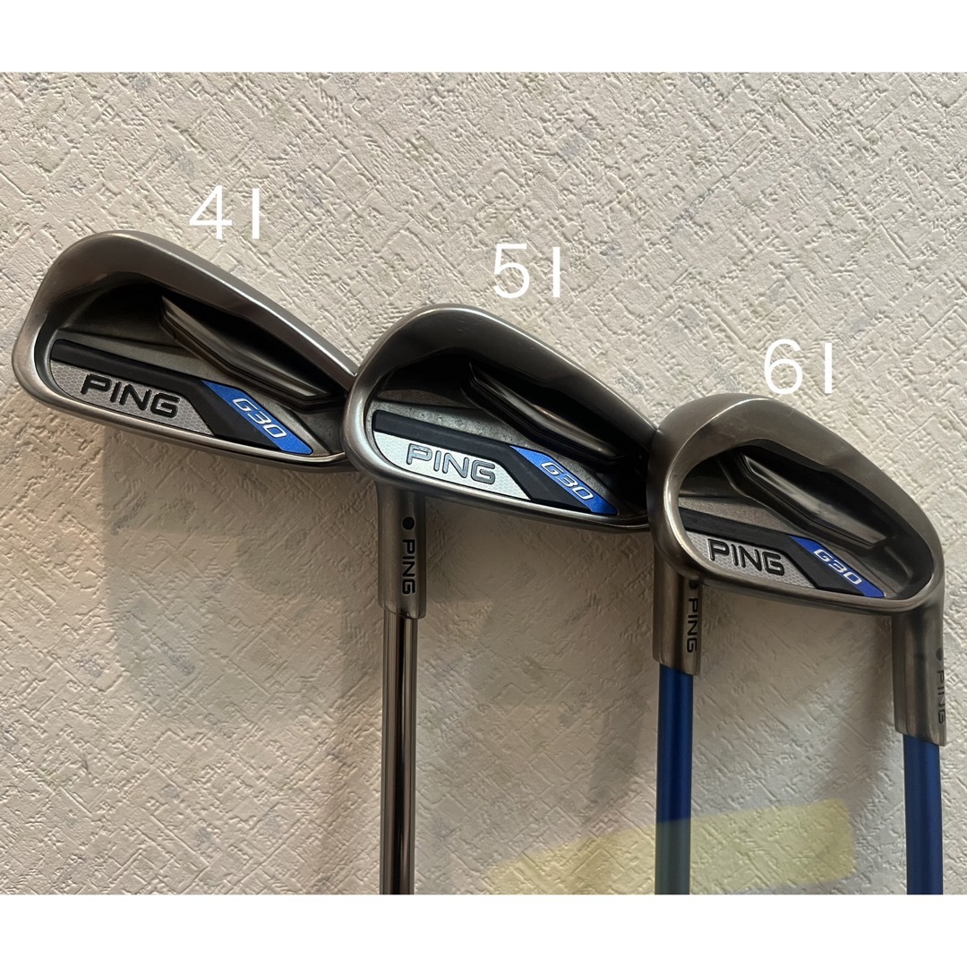 【初心者推奨】PING　G30／アイアンセット8本／N.S.PRO950／S