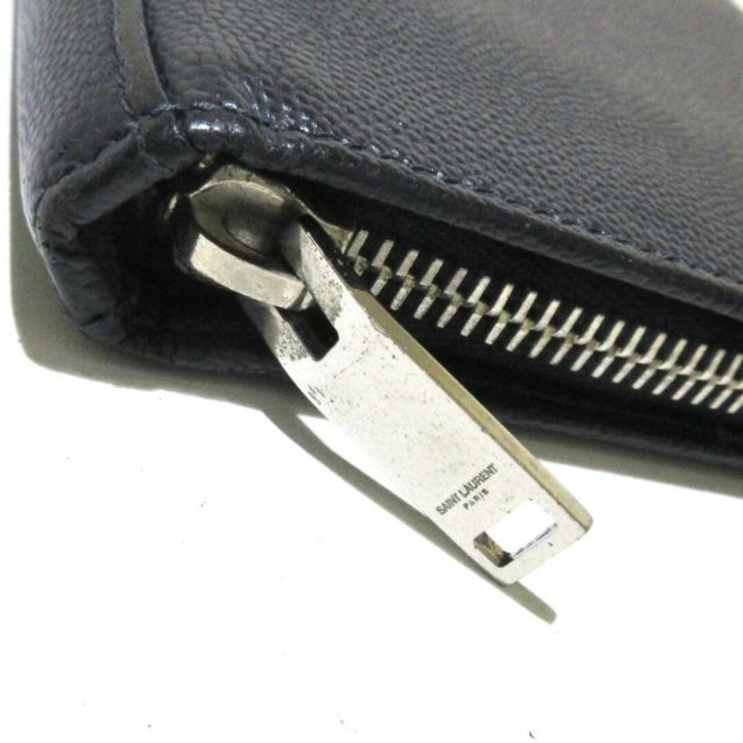 いつでもポイント10倍 サンローランパリ 長財布 328558 黒 レザー