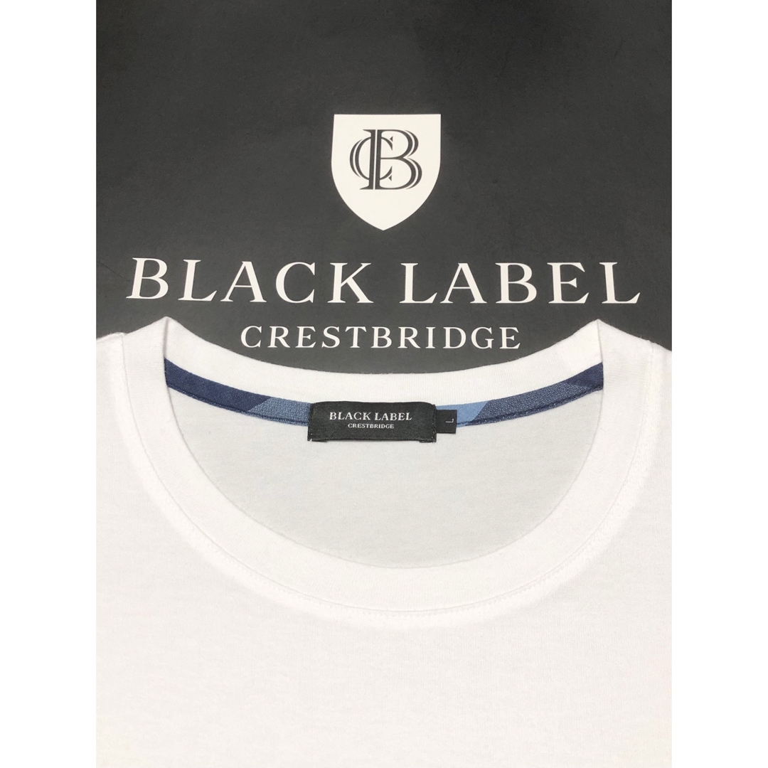 BURBERRY(バーバリー)の 一回着用【極美品】ブラックレーベル クレストブリッジ  TシャツL メンズのトップス(Tシャツ/カットソー(半袖/袖なし))の商品写真