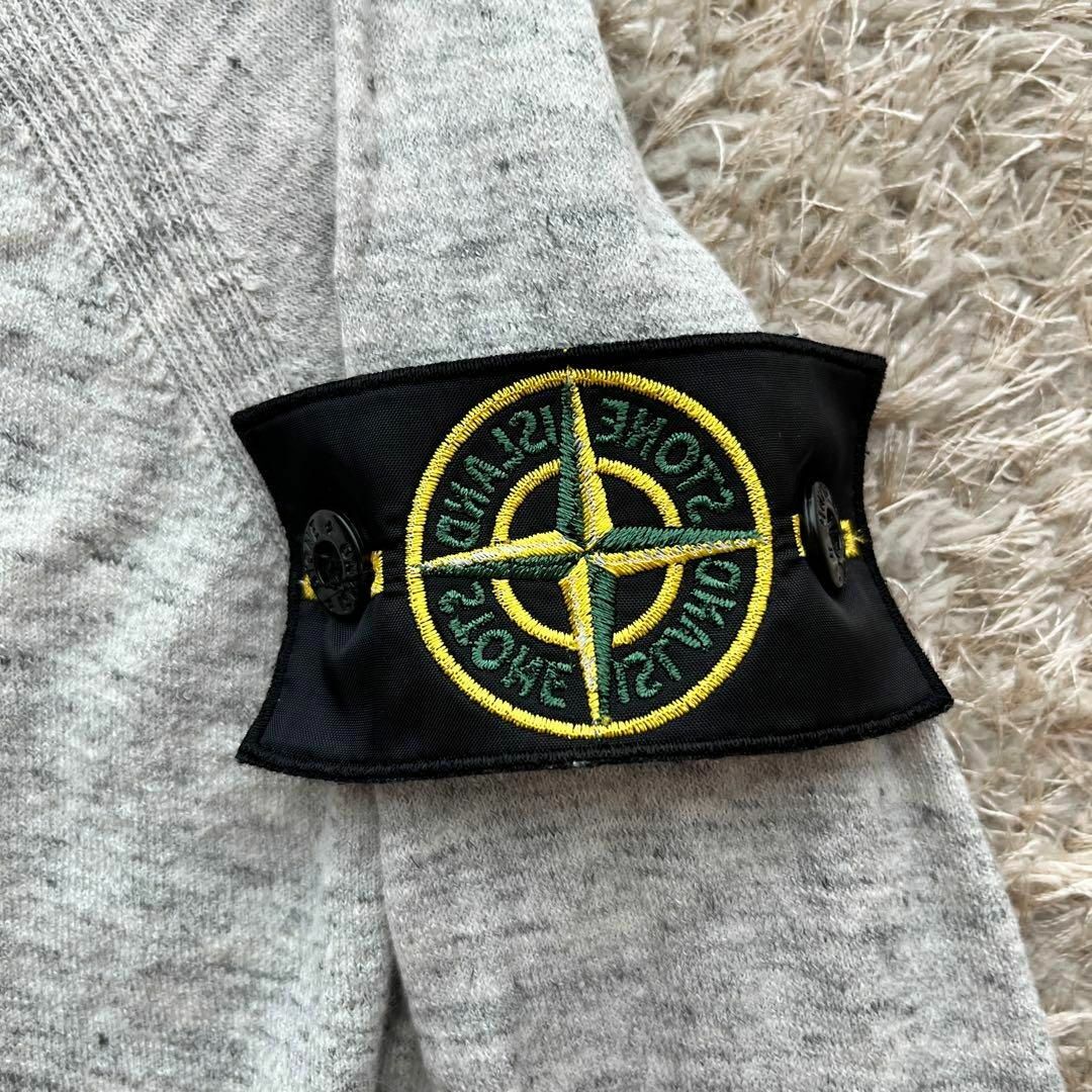 STONE ISLAND - 【未使用に近い】STONE ISLAND ロンT グレー Mサイズ