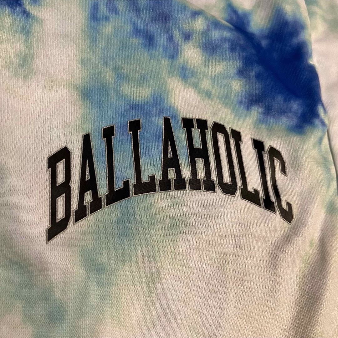 ballaholic Tie-Dye Zip Shorts