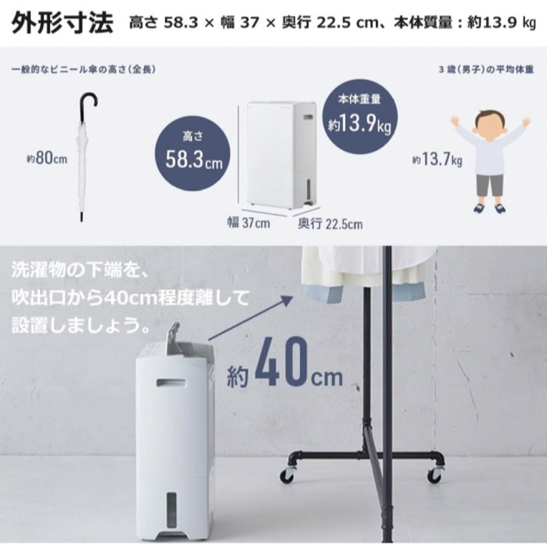 Panasonic F-YHVX120-W リコール代替品