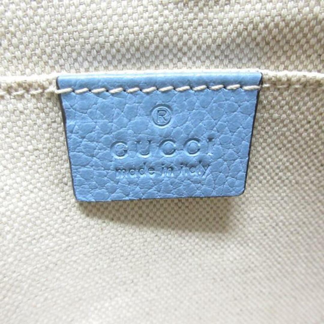 Gucci - グッチ ポーチ - 368881 ライトブルーの通販 by ブランディア