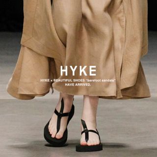 ハイク(HYKE)のHYKE BEAUTIFUL SHOESハイク　サンダル　24.5cm(サンダル)