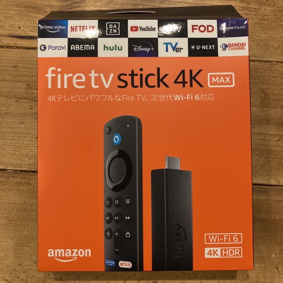 Amazon Fire TV Stick 4K MAX  新品未開封品①