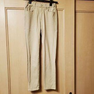 ユニクロ(UNIQLO)のユニクロ　ヒートテック　ストレッチパンツ　ベージュ　キッズ　150(パンツ/スパッツ)