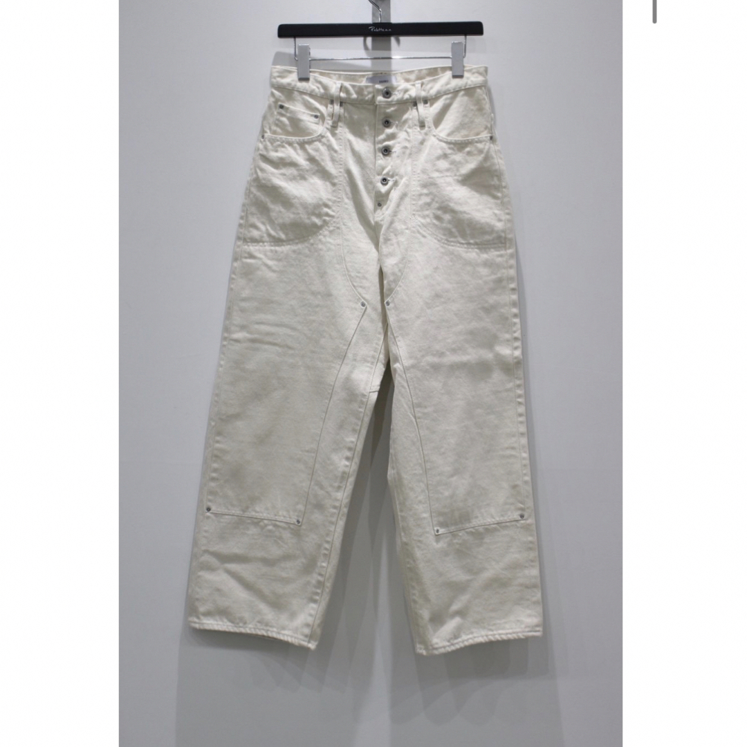 在庫品即納 【求】21ss sugarhill デニム 白 ホワイト ダブルニー