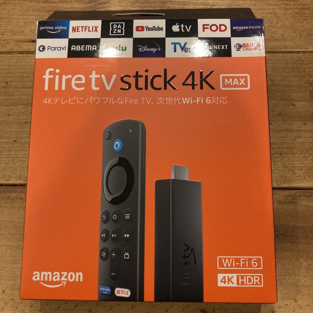 新品未開封　Amazon fire stick 4k max