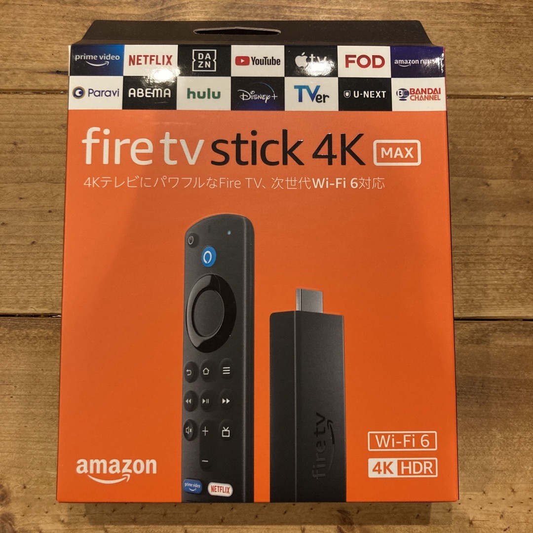 Amazon Fire TV Stick 4K MAX  新品未開封品⑤