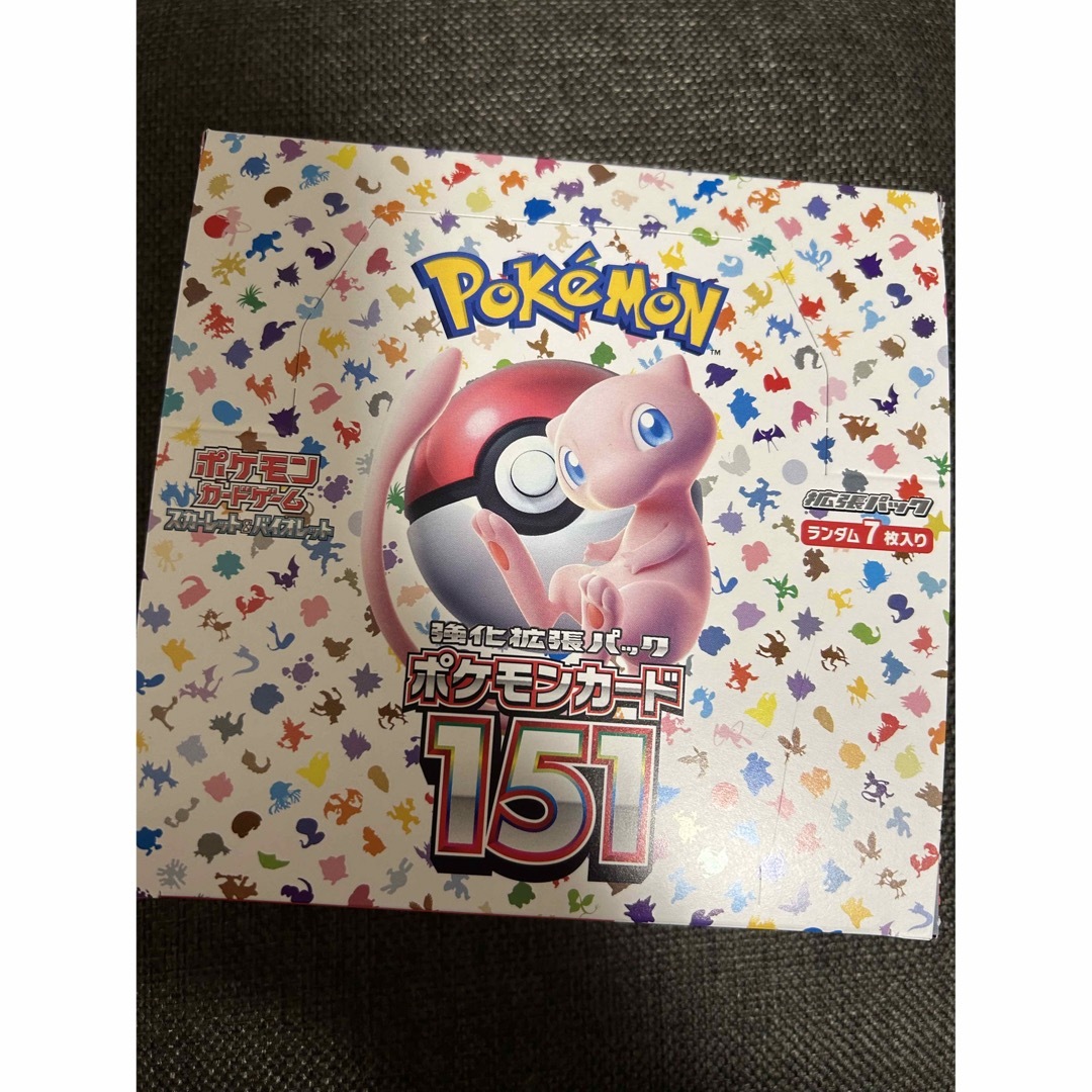 ポケモンカード151 1BOX新品未開封