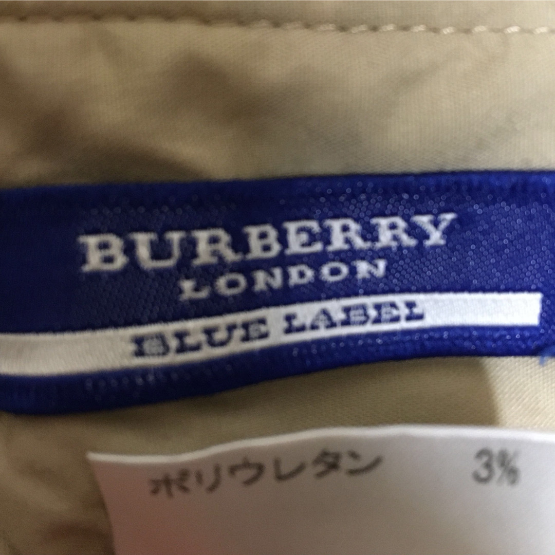 BURBERRY BLUE LABEL(バーバリーブルーレーベル)のバーバリーブルーレーベル　ノバチェック　ハーフパンツ レディースのパンツ(ハーフパンツ)の商品写真