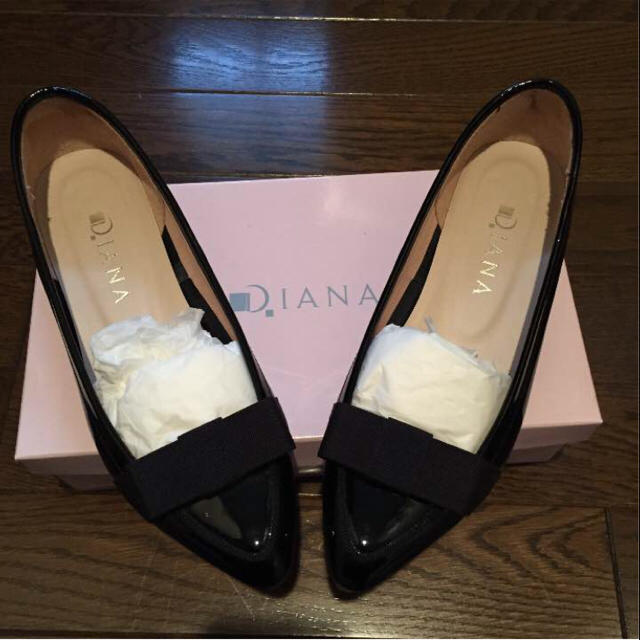 DIANA(ダイアナ)のDIANA フラットシューズ 23.5 レディースの靴/シューズ(バレエシューズ)の商品写真