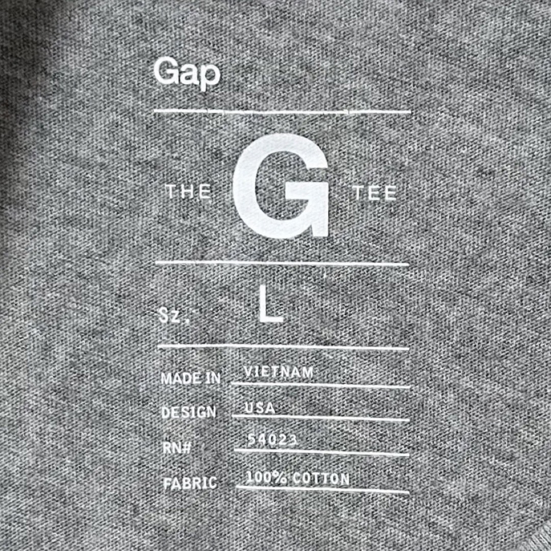 GAP(ギャップ)のGAP/ギャップ★半袖Tシャツ★星条旗/アメリカ国旗/USA★グレー灰赤青白★L メンズのトップス(Tシャツ/カットソー(半袖/袖なし))の商品写真