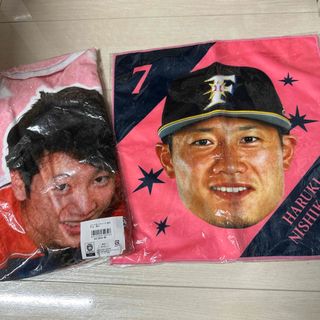 ホッカイドウニホンハムファイターズ(北海道日本ハムファイターズ)の西川選手　応援タオルセット(応援グッズ)